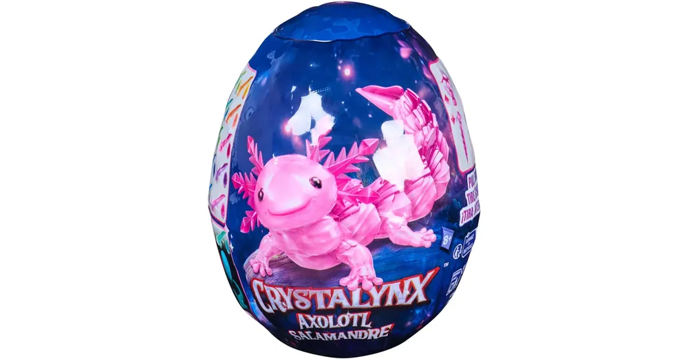 Legnépszerűbb CrystaLynx Gyűjthető Axolotl meglepetés tojás - Spin Master