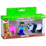 Árengedmény Minecraft 3D Toppeez 2. széria 3 db-os figurakészlet többféle - 1db