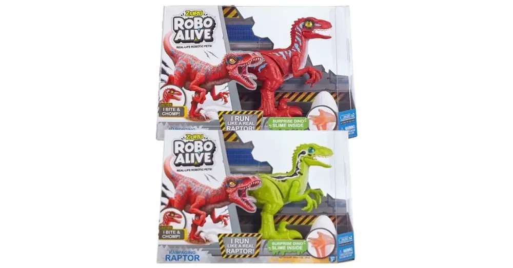 Gyors kiszállítás Robo Alive – Raptor kétféle változatban