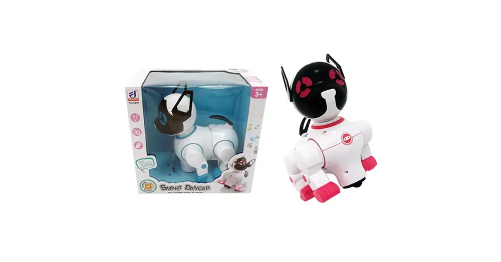 Expressz kézbesítés Smart Dog Táncoló robotkutya kétféle színben 19 cm