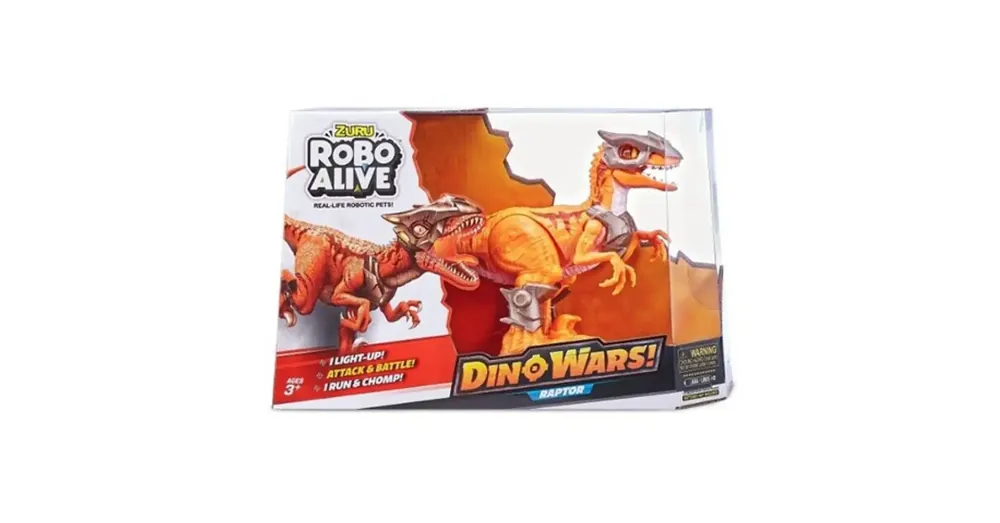 Utolsó esély Robo Alive – Dino Wars Raptor