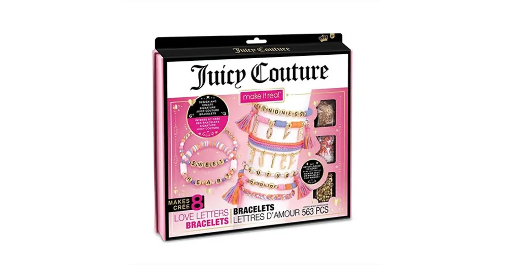Akciós ár Make It Real Juicy Couture karkötők – A szerelem betűi