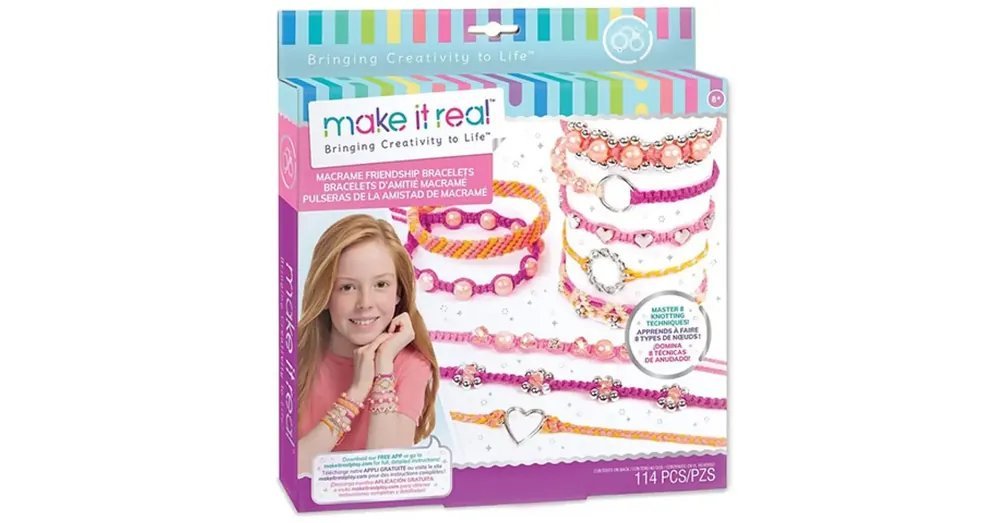 Rendeld meg most Make It Real ékszerkészítés, makramé barátság karkötők
