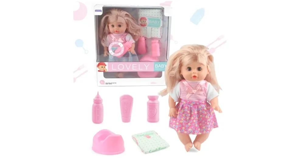 Olcsóbb Lovely Baby baba hanggal és kiegészítőkkel több változatban