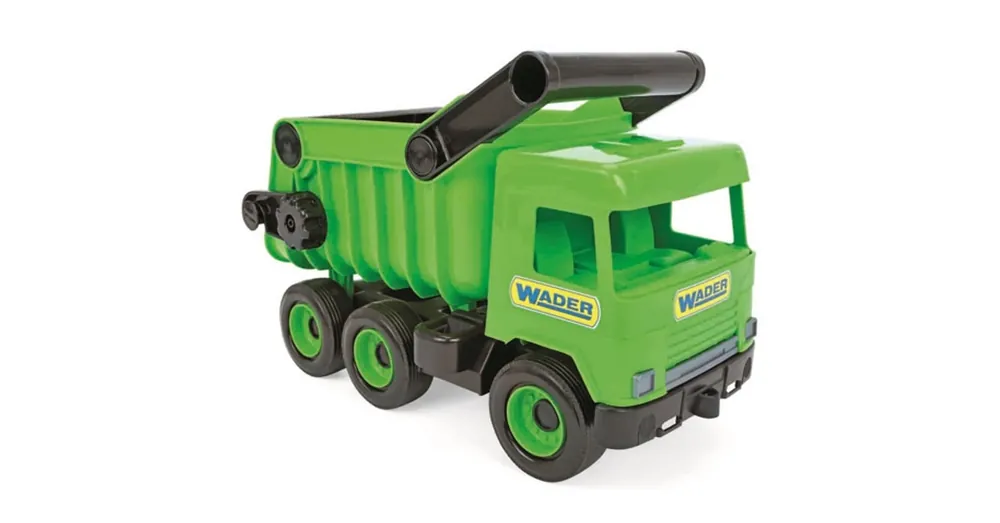 Middle Truck Billentős dömper 43cm zöld Akciós ár