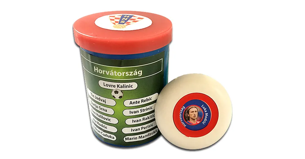 Gyors szállítás Horvát válogatott gombfoci csapat
