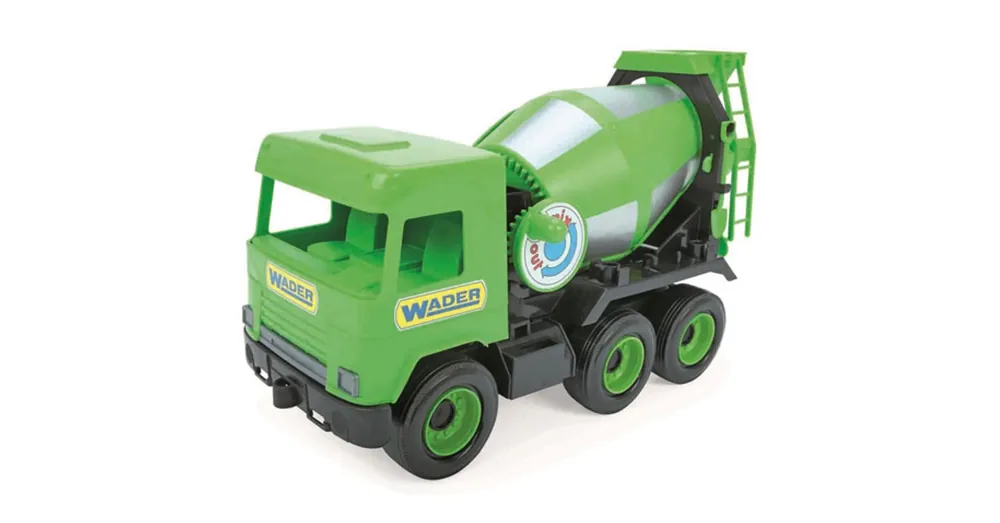 Middle Truck Betonkeverő autó 43 cm zöld – Wader Bestseller