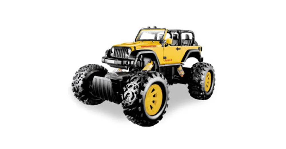 Ne maradj le Stunt Truck sárga hátrahúzós kisautó 1/43 – Mondo Motors