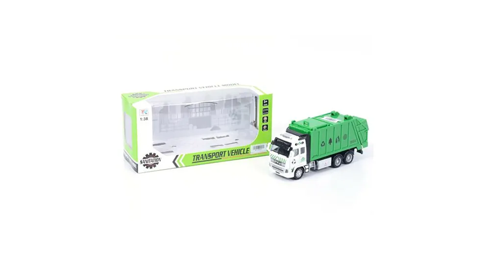 Újdonság Szelektív hulladékgyűjtő kamion fénnyel és hanggal 1/38