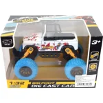 Ajánlat Off-Road hátrahúzós fehér terepjáró 1/32