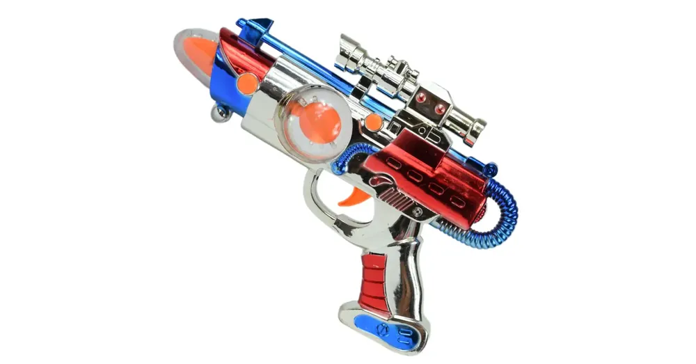 Space Warrior Elektromos űrpisztoly távcsővel, fénnyel és hanggal 27 cm Árcsökkenés