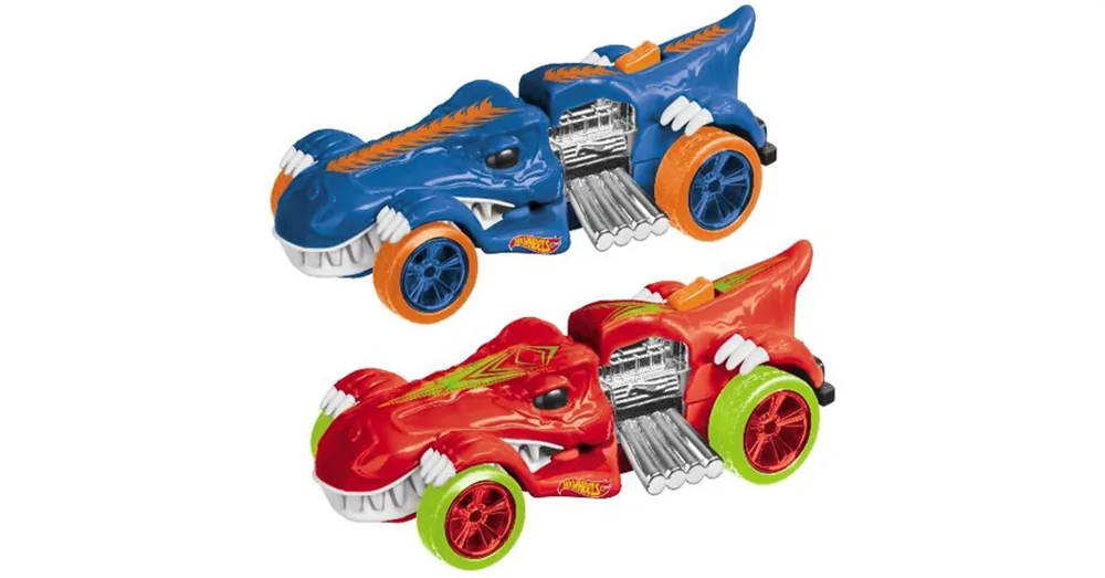 Hot Wheels – Mighty Speeders T-Rextroyes kisautó fénnyel és hanggal 13 cm Szuper ajánlat