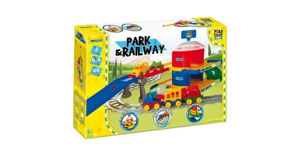 Play Track vasútpálya és parkolóház Expressz kézbesítés