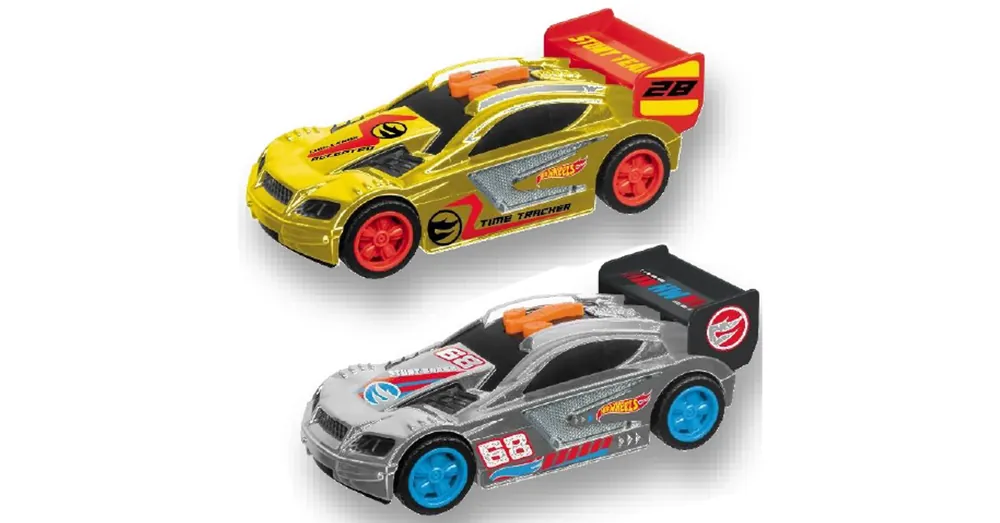 Azonnali szállítás Hot Wheels – Blazing Cruisers Time Tracker kisautó hanggal 13 cm