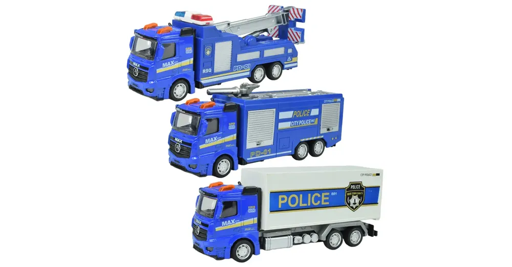 Metal Gear rendőrségi teherautó többféle változatban 1/43 Korlátozott ajánlat
