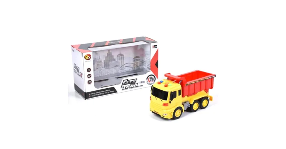 City Truck Dömper fénnyel és hanggal Kiárusítás