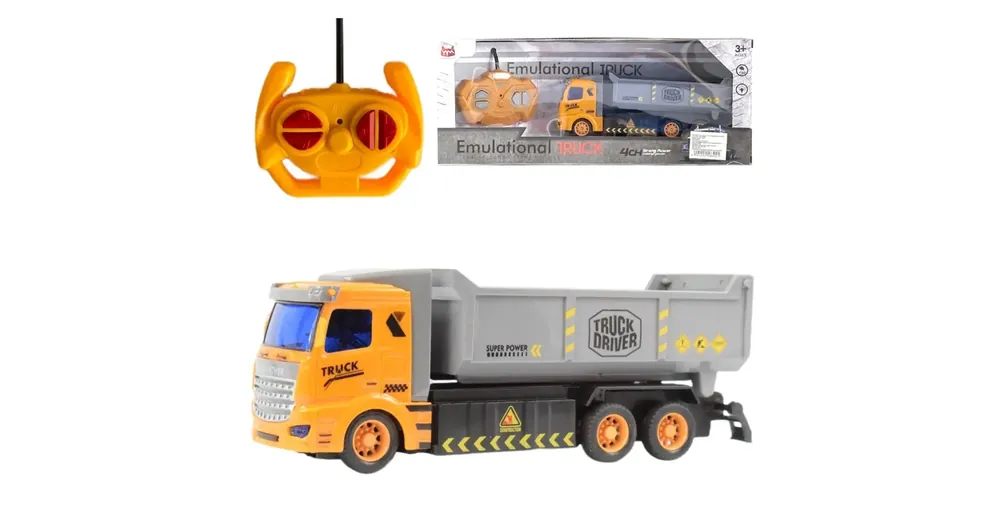 RC Távirányítós billencs építőipari kamion fénnyel 1/48 27MHz 20 cm Ajánlat