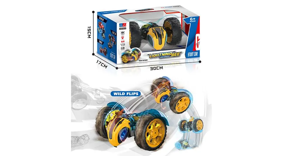 Olcsóbb RC 2,4GHz Távirányítós Lightning Bee hegymászó autó 1/14-es méretben