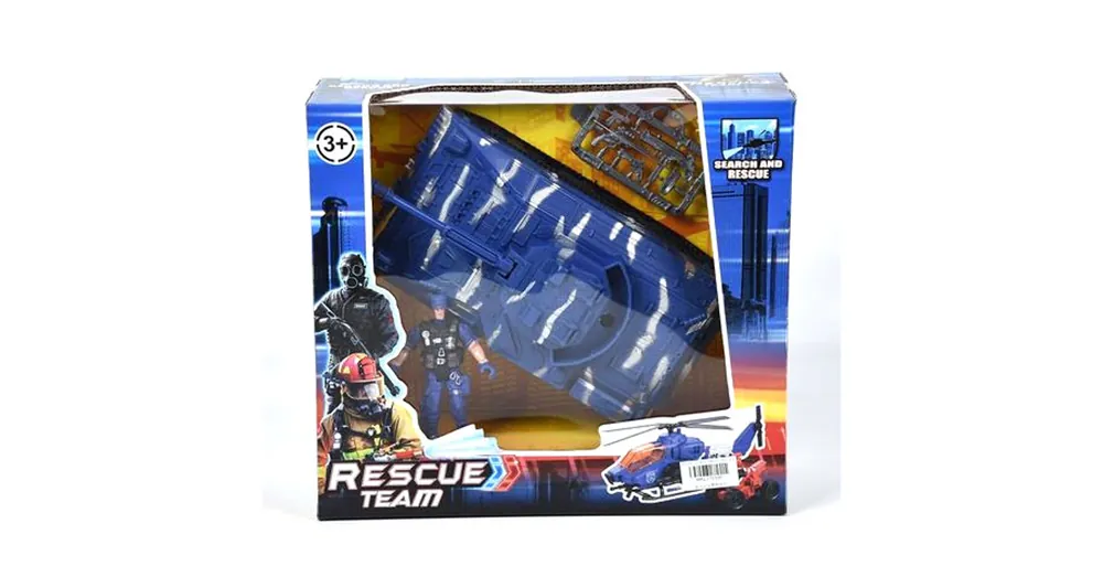Rescue Team katonai játékszett tankkal Bestseller