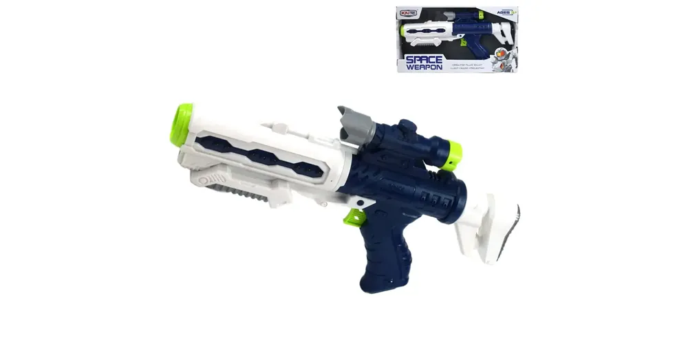 Space Weapon Projektoros űrfegyver fénnyel és hanggal 34 cm Kihagyhatatlan ajánlat