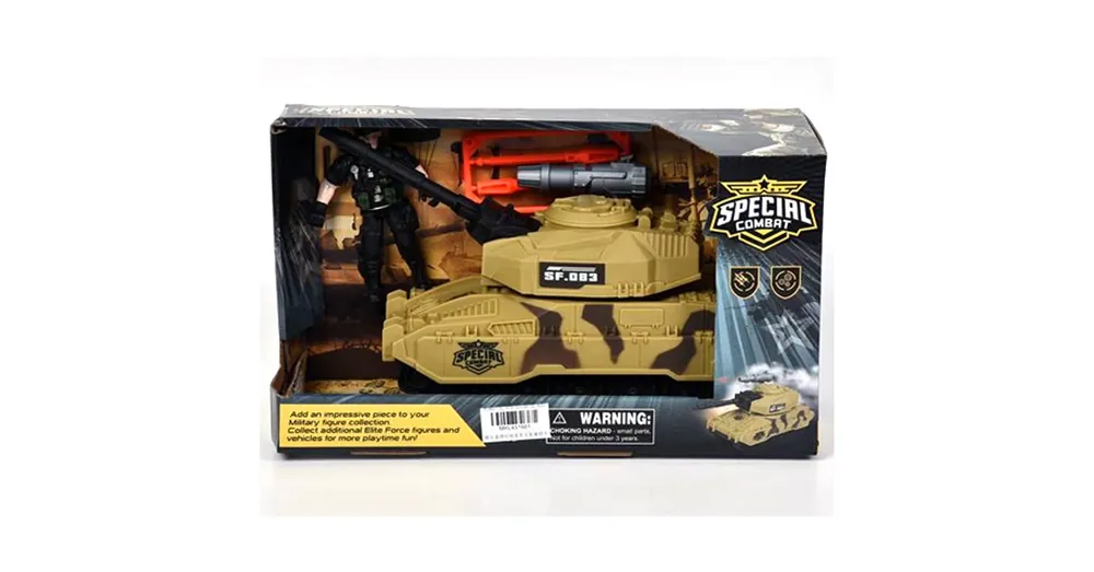 Special Combat terepmintás tank akció figurával 26 cm-es Bestseller