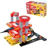 Rendeld meg most Mochtoys 3 szintes parkolóház kisautóval 59×57×46 cm