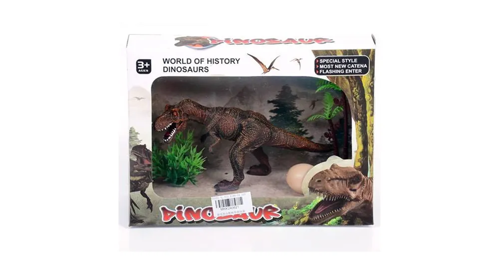 Legnépszerűbb Tyrannosaurus Rex figura tojással és növényekkel