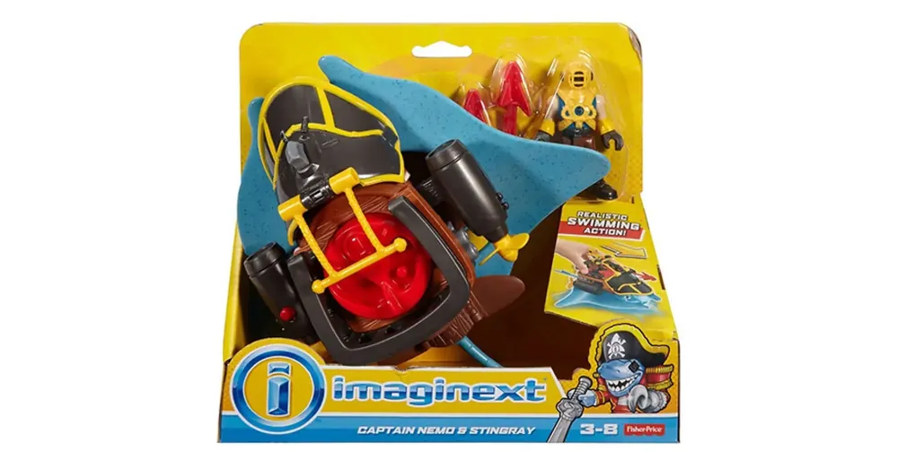 Fisher-Price Imaginext Nemo kapitány és rája kalózos játékszett – Mattel Legjobb ár