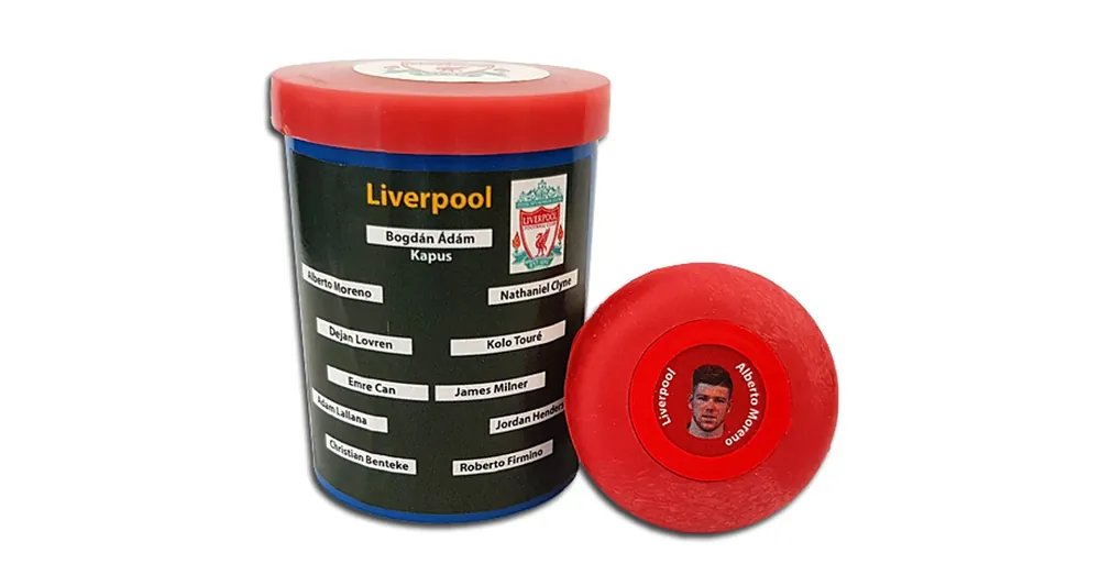 Csak ma Liverpool gombfoci csapat
