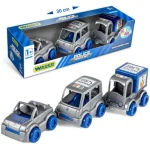 Kedvezményes ár Kid Cars Rendőrségi járművek 3 db-os szett – Wader