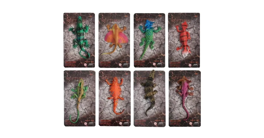 Exkluzív ajánlat Reptiles hüllő sztreccs figura több változatban