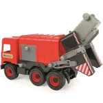 Middle Truck Kukás autó 43 cm piros – Wader Azonnali szállítás