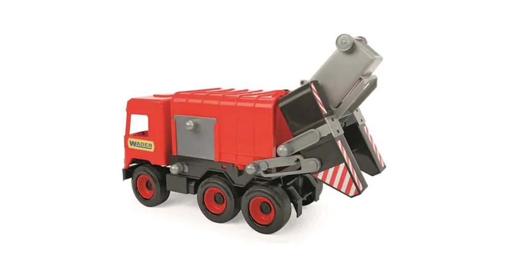 Middle Truck Kukás autó 43 cm piros – Wader Azonnali szállítás