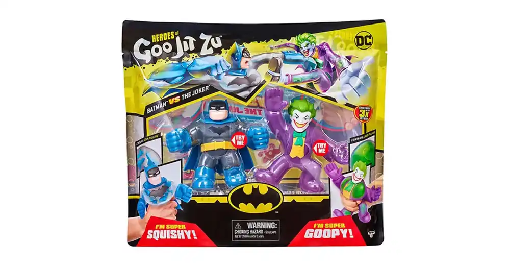 Legnépszerűbb Heroes of Goo Jit Zu DC Comics Super Heroes Batman vs Joker játékfigura