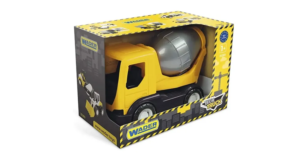 Tech Truck sárga betonkeverő 23 cm – Wader Csak ma