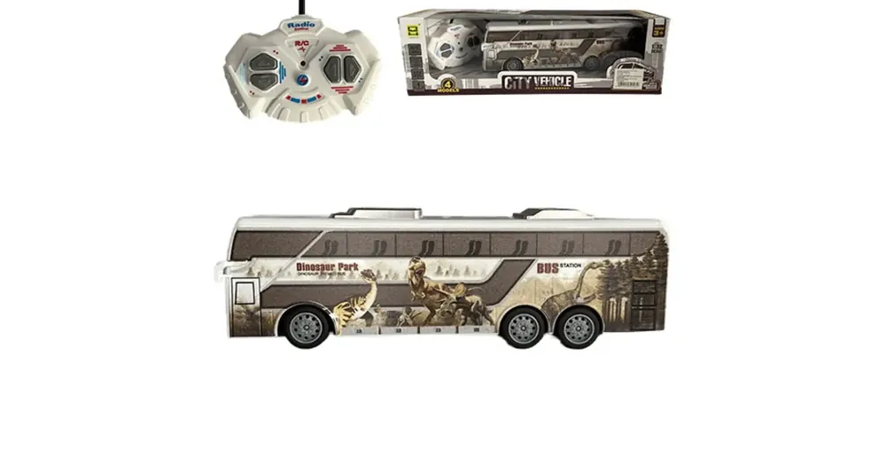 RC Távirányítós City Busz fénnyel 1/32 Outlet
