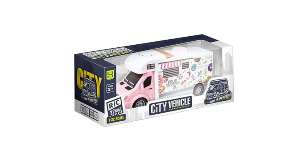 RC Távirányítós ételszállító autó fénnyel 27MHz 1/32 Olcsóbb