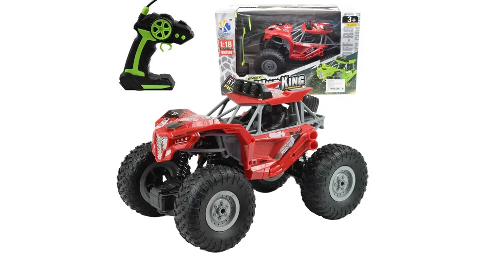 Kihagyhatatlan ajánlat RC Távirányítós WildKing Rock Crawler hegymászó autó 1/18-as méretarány 20 cm többféle változatban 1 db