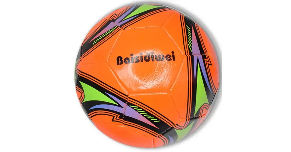 Kedvezményes ár Neon színű műbőr focilabda többféle változatban 23 cm