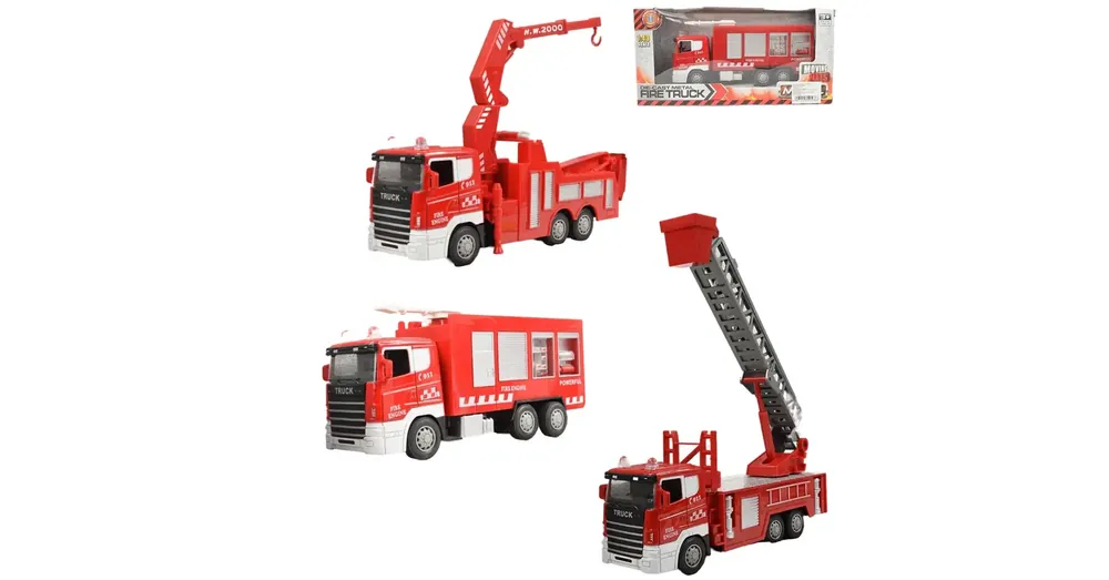 Gyors szállítás Tűzoltósági járművek többféle változatban 1/43