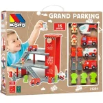 Legkelendőbb Molto Nature Grand Parking fa pakolóház játékszett