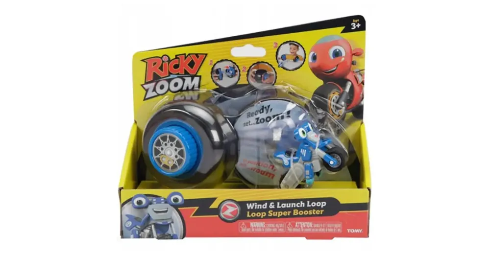 Tomy Ricky Zoom – Tekerős kilövő Loop figurával Korlátozott ajánlat