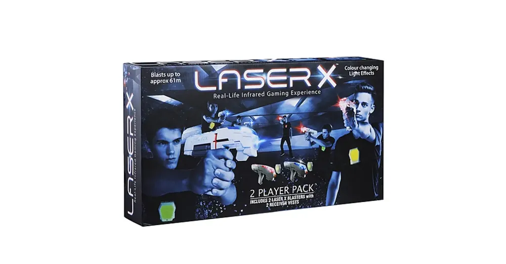 Kihagyhatatlan ajánlat Laser-X lézerfegyver Dupla szett
