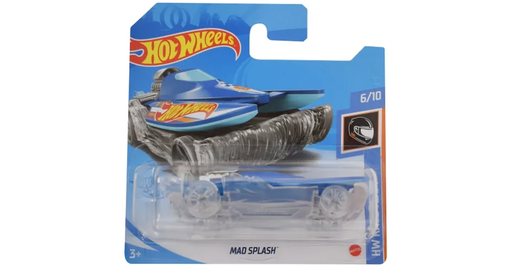 Árengedmény Hot Wheels MAD Splash kék kisautó 1/64 – Mattel