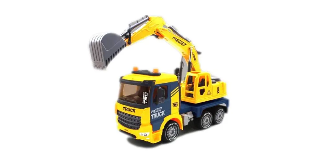 Power Truck markolódarus teherautó fénnyel és hanggal 40 cm Ajánlat