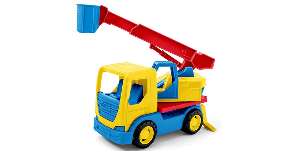 Olcsóbb Tech Truck színes emelőkosaras teherautó 29 cm – Wader