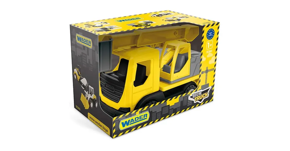 Tech Truck Emelőkosaras teherautó dobozban 29 cm – Wader Rendeld meg most