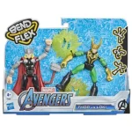 Bosszúállók Bend and Flex Thor vs. Loki figura szett – Hasbro Expressz szállítás