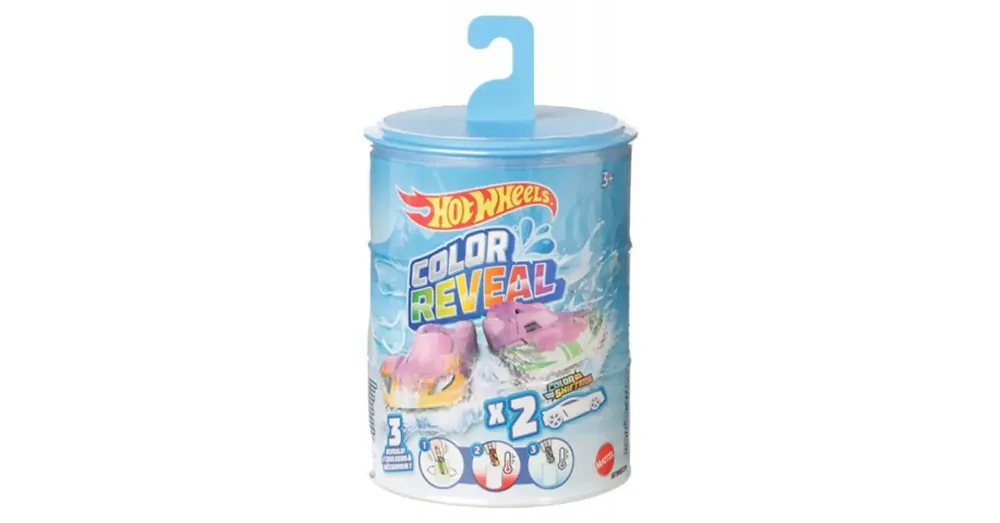 Hot Wheels Color Reveal kisautók 2 db-os meglepetéscsomagban – Mattel Olcsó