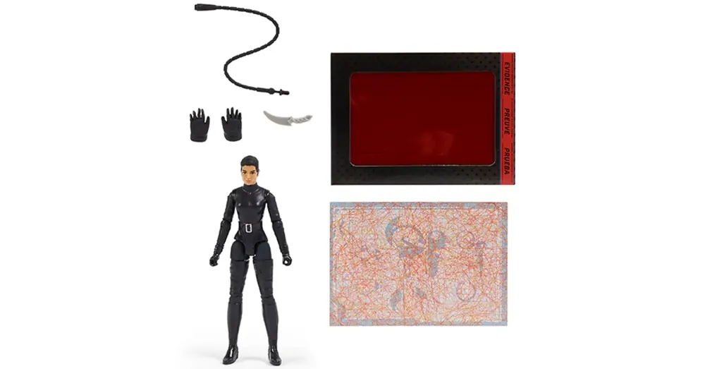 Csak ma DC Comics The Batman Selina Kyle játékfigura kiegészítőkkel 10 cm – Spin Master